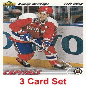 Randy Burridge Hockey Card Collection